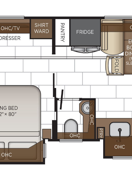 2026 Mountain Aire 4118 Bathroom Floor Plan