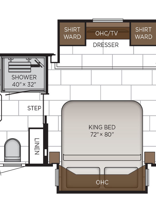 2026 Mountain Aire 4118 Bedroom Floor Plan