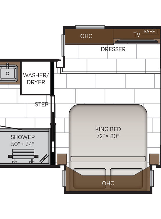2026 Mountain Aire 4551 Bedroom Floor Plan
