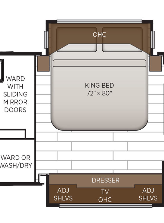 2026 New Aire 3545 Bedroom Floor Plan