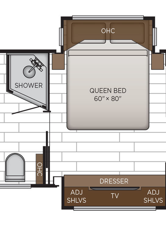 2026 New Aire 3547 Bedroom Floor Plan