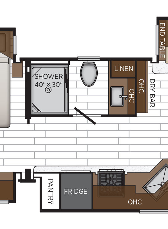 2026 Northern Star 3418 Bathroom Floor Plan