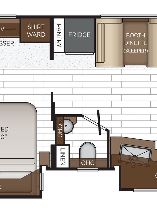 2026 Northern Star 3709 Bathroom Floor Plan