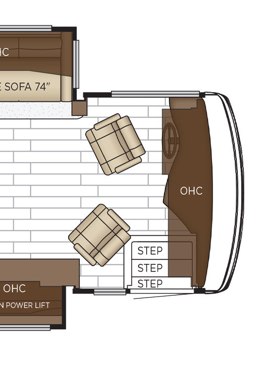 2026 Northern Star 3709 Cockpit Floor Plan