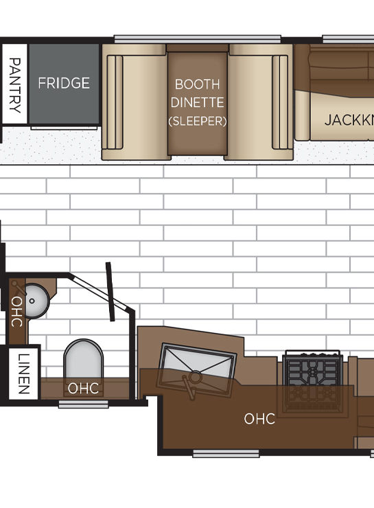 2026 Northern Star 3709 Dinette Floor Plan