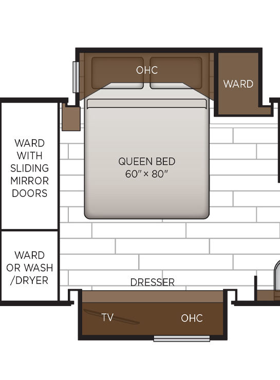 2026 Northern Star 4011 Bedroom Floor Plan