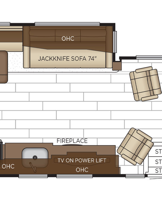 2026 Northern Star 4011 Cabin Floor Plan