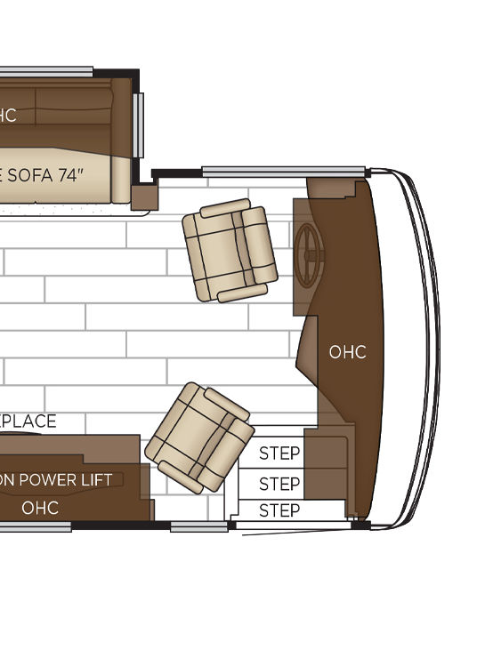 2026 Northern Star 4011 Cockpit Floor Plan