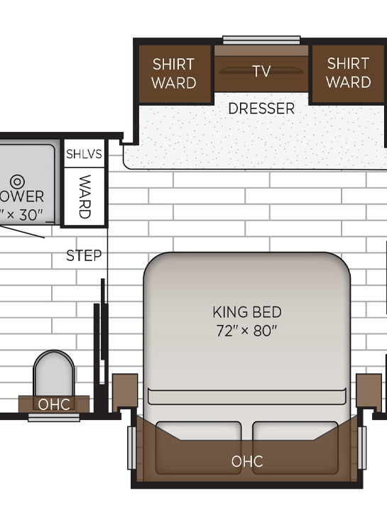 2026 Northern Star 4037 Bedroom Floor Plan