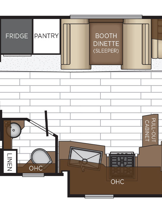 2026 Northern Star 3709 Dinette Floor Plan