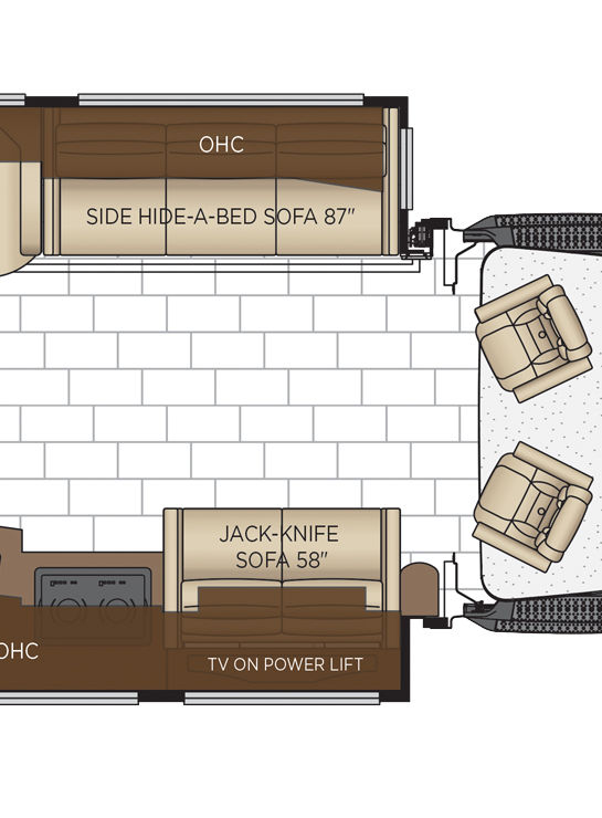 2026 summit aire floor plan 4505 cabin