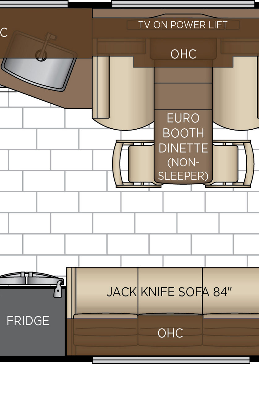 2026 Summit Aire Dinette Floorplan