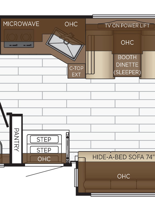 2026 Super Star 3731 Dinette Floor Plan