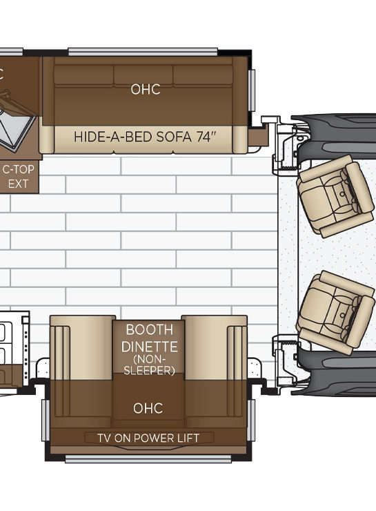 2026 Super Star 4040 Cabin Floor Plan