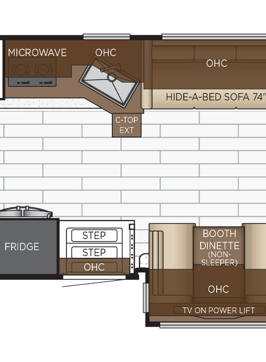 2026 Super Star 4040 Dinette Floor Plan