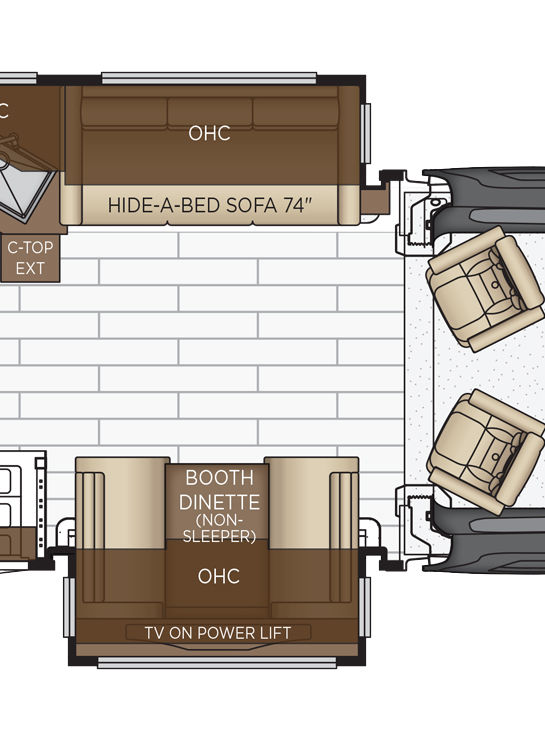 2026 Super Star 4140 Cabin Floor Plan