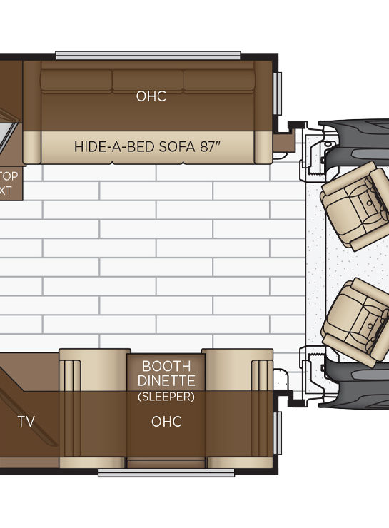 2026 Super Star 4161 Cabin Floor Plan