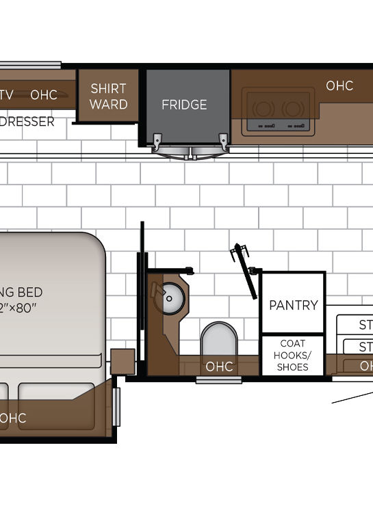 2026 Supreme Aire 4341 Bathroom Floor Plan