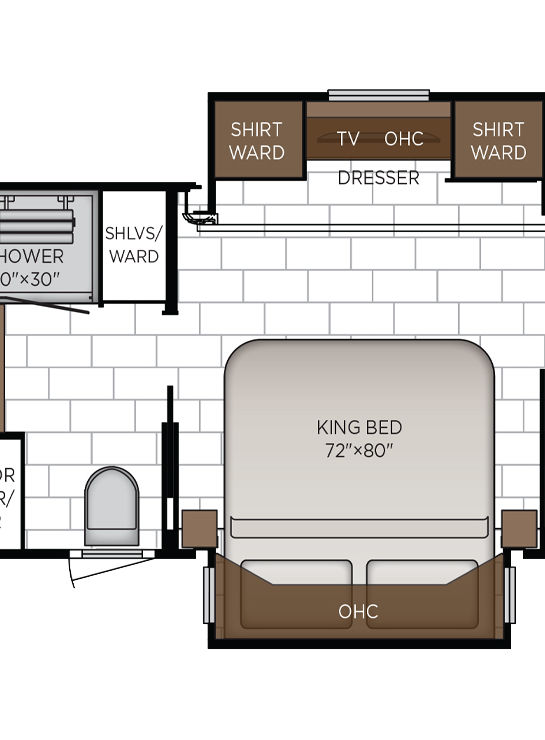 2026 Supreme Aire 4341 Bedroom Floor Plan