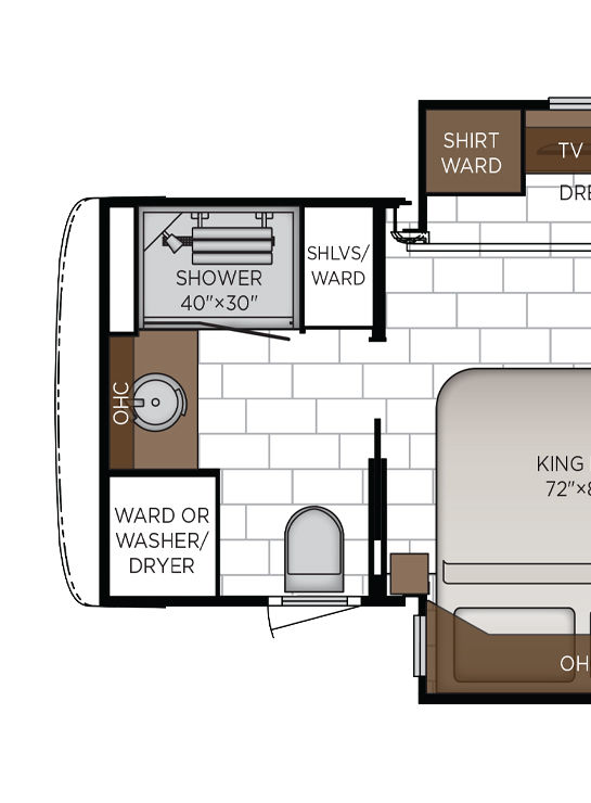 2026 Supreme Aire 4341 Storage Floor Plan