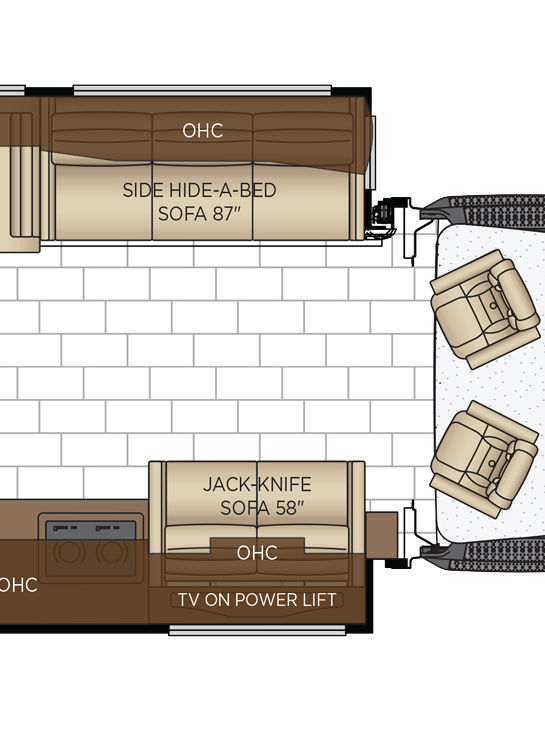 2026 Supreme Aire 4505 Cabin Floor Plan