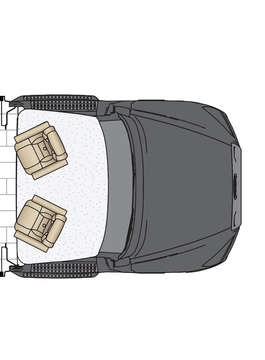 2026 Supreme Aire 4505 Cockpit Floor Plan
