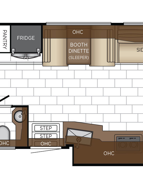 2026 Supreme Aire 4505 Dinette Floor Plan