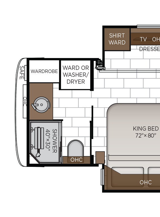 2026 Supreme Aire 4505 Storage Floor Plan