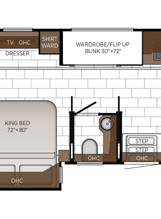 2026 Supreme Aire 4540 Bathroom Floor Plan