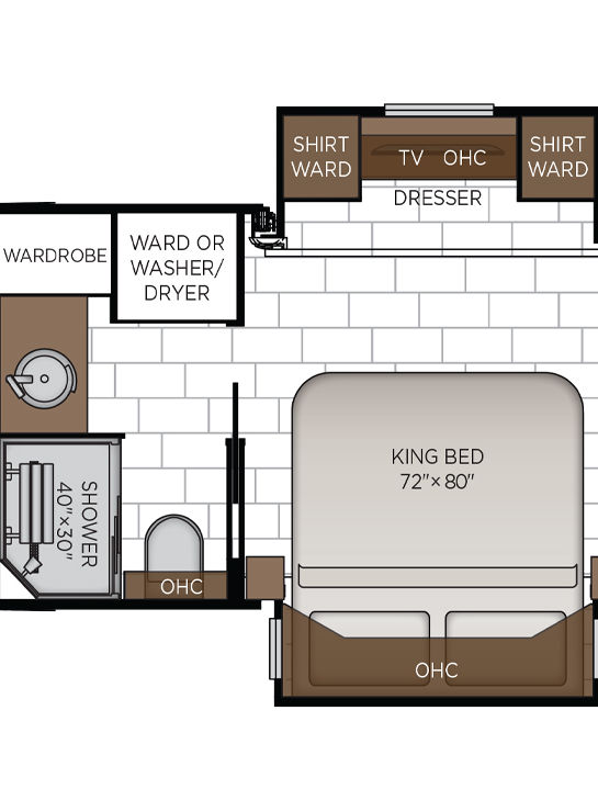 2026 Supreme Aire 4540 Bedroom Floor Plan