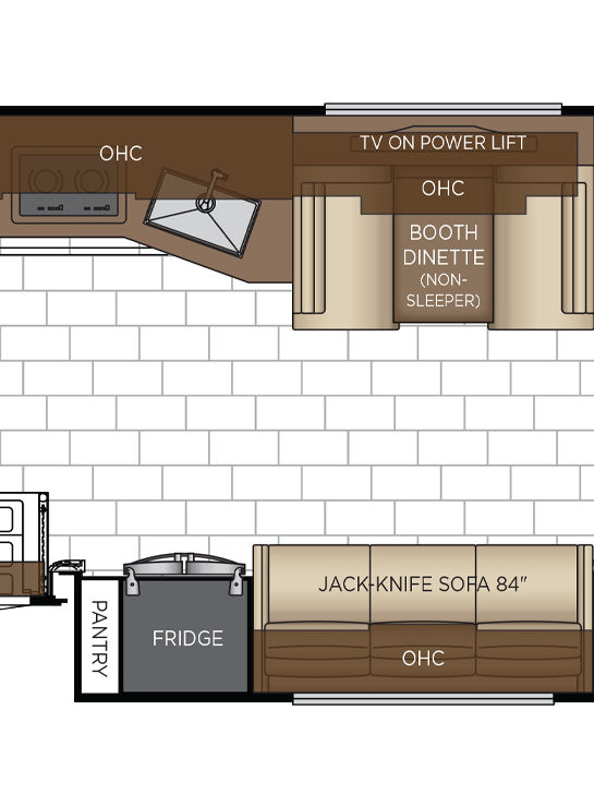 2026 Supreme Aire 4540 Dinette Floor Plan