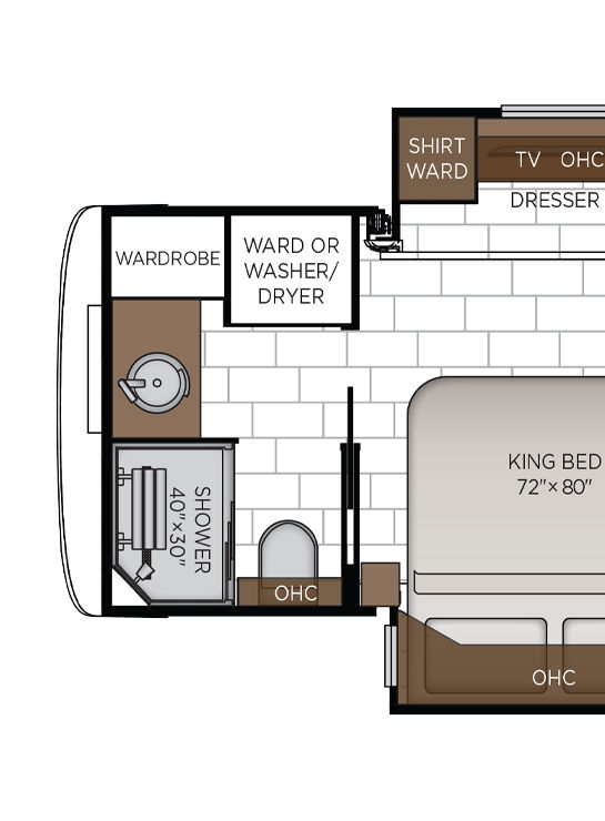 2026 Supreme Aire 4540 Storage Floor Plan