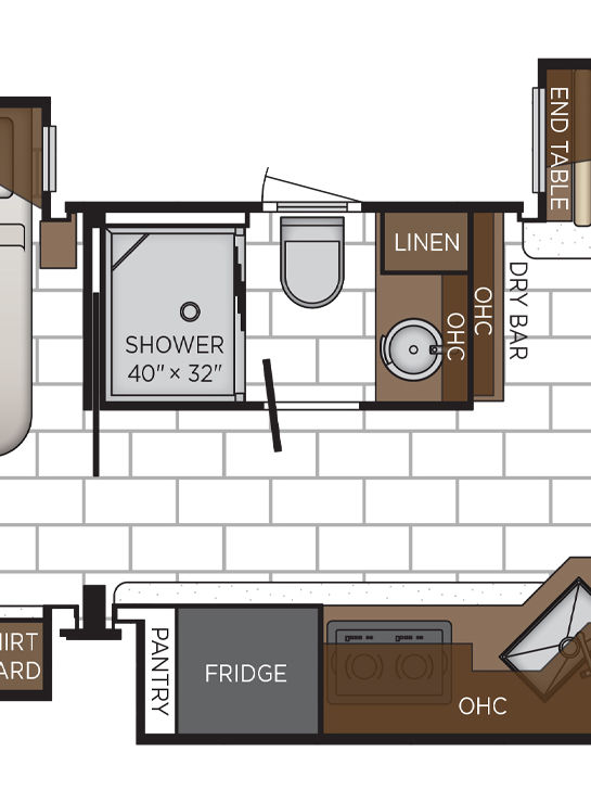 2026 Ventana 3512 Bathroom Floor Plan