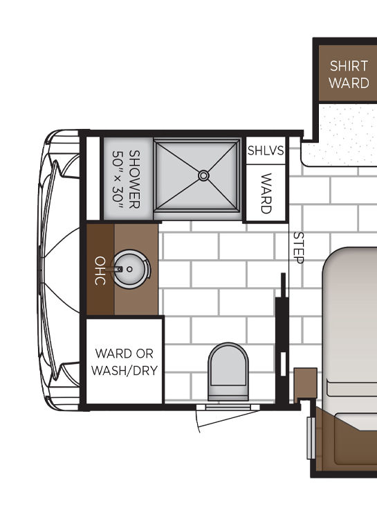 2026 Ventana 3809 Storage Floor Plan