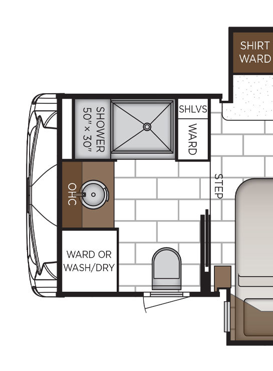 2026 Ventana 4037 Storage Floor Plan