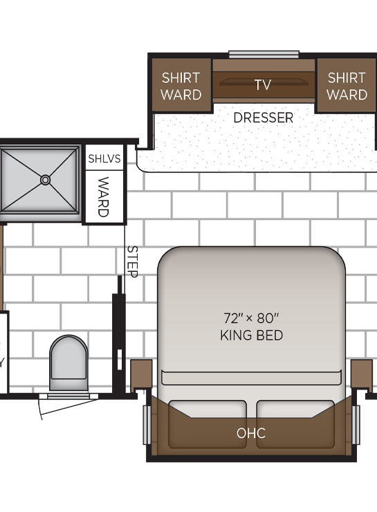 2026 Ventana 4340 Bedroom Floor Plan