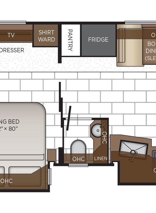 2026 Ventana 4369 Bathroom Floor Plan