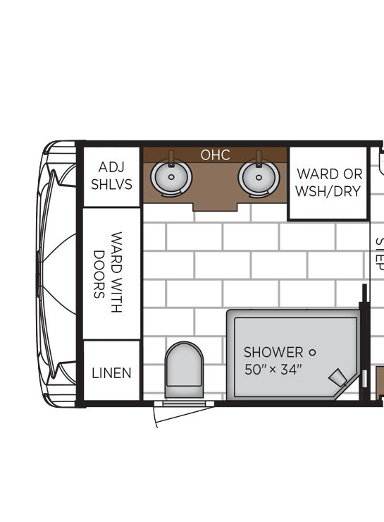 2026 Ventana 4369 Storage Floor Plan