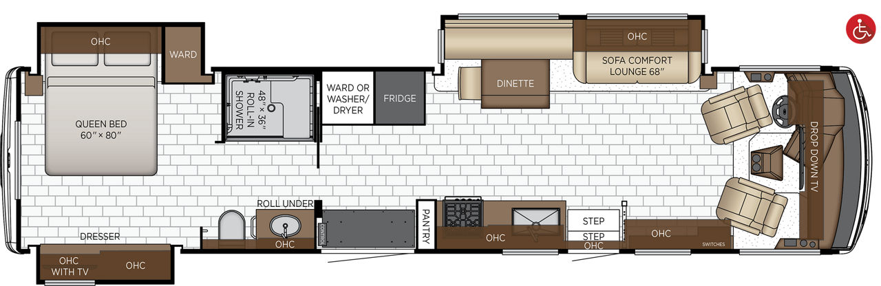 2027 Bay Star 3811 Floorplan