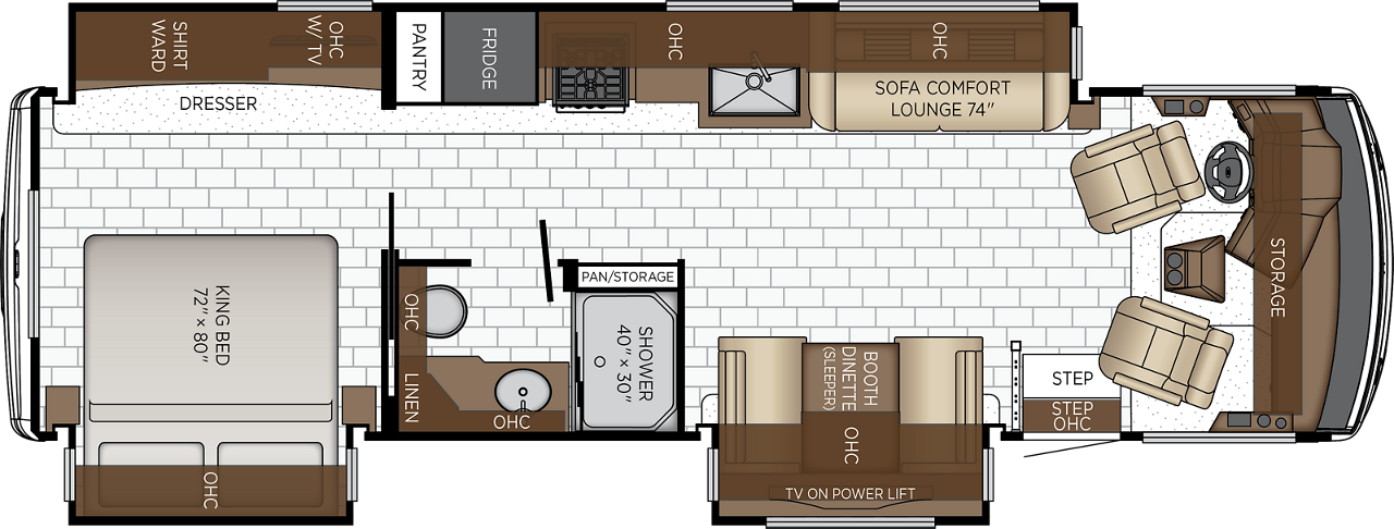 2027 Bay Star 3225 Floorplan