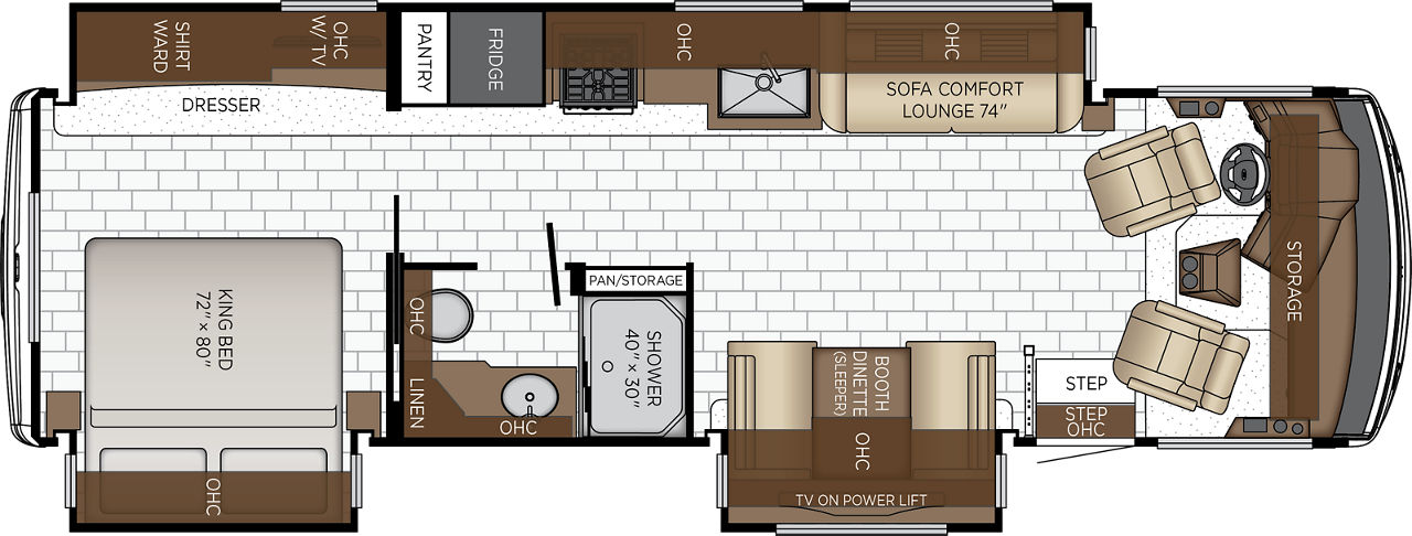 2027 Bay Star 3225 Floorplan