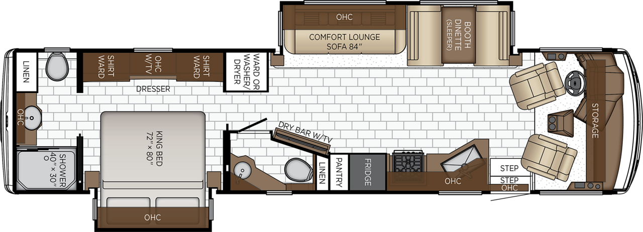 2027 Bay Star 3609 Floorplan