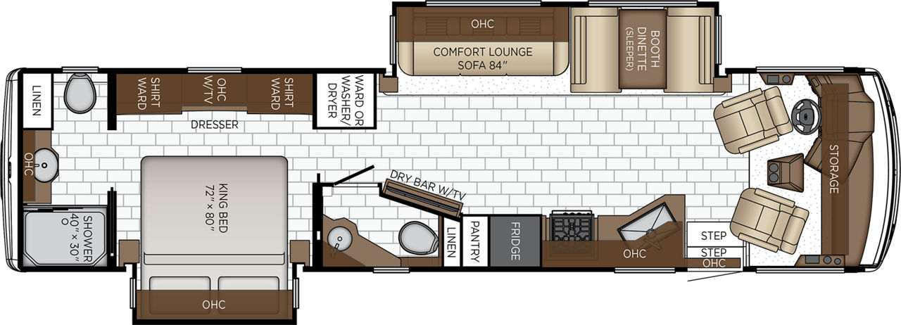 2027 Bay Star 3609 Floorplan