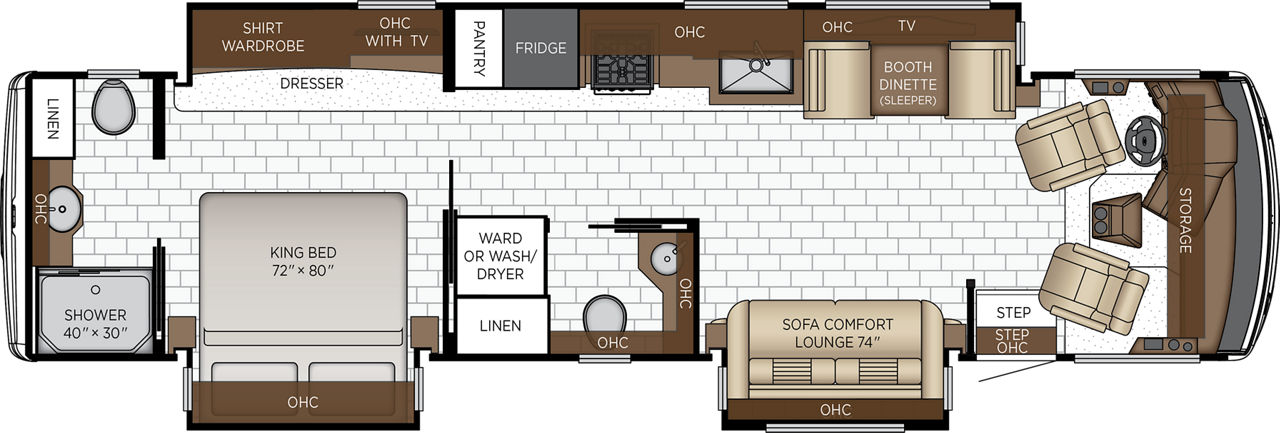 2027 Bay Star 3639 Floorplan