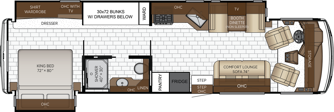 2027 Bay Star 3640 Floorplan