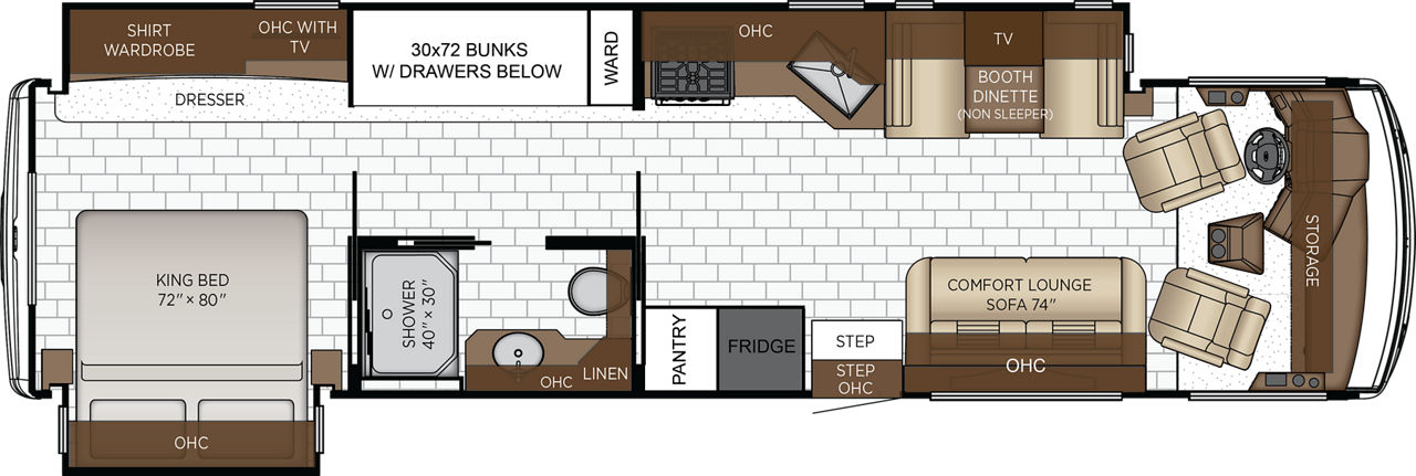2027 Bay Star 3640 Floorplan