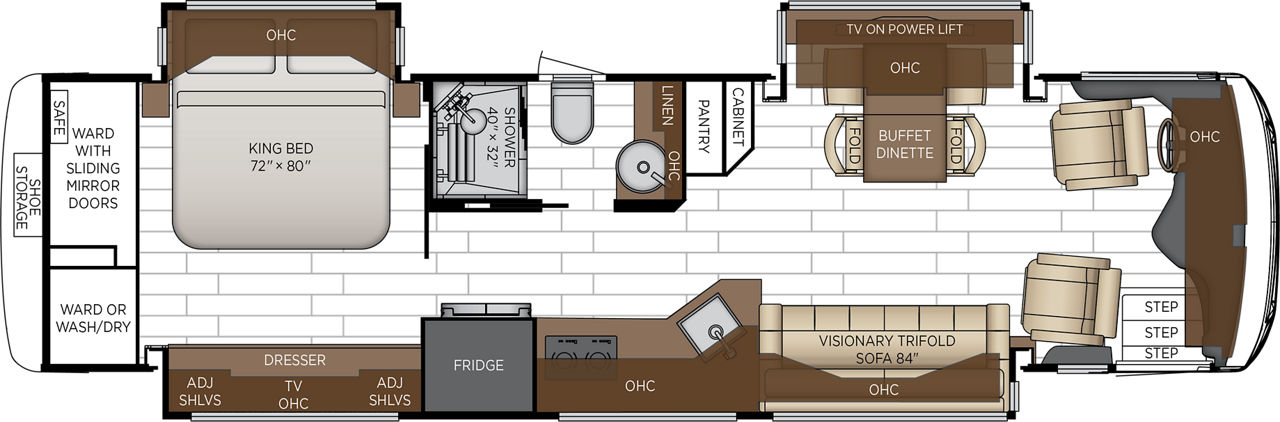 2027 New Aire 3545 Floorplan