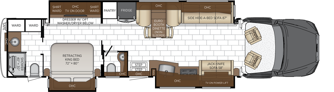 2027 Summit Aire 4505 Floorplan