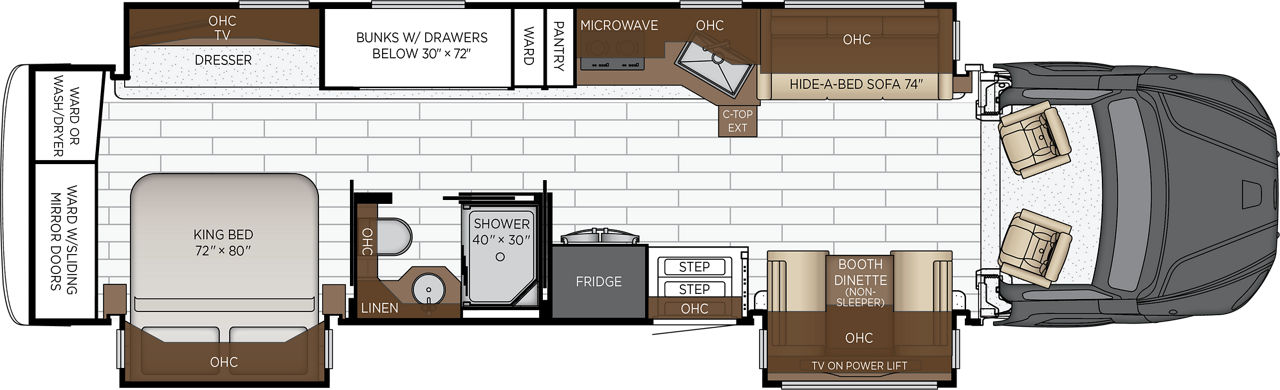 2027 Super Star 4040 Floorplan