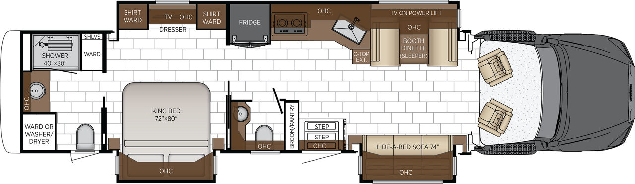 2027 Supreme Aire 4141 Floorplan